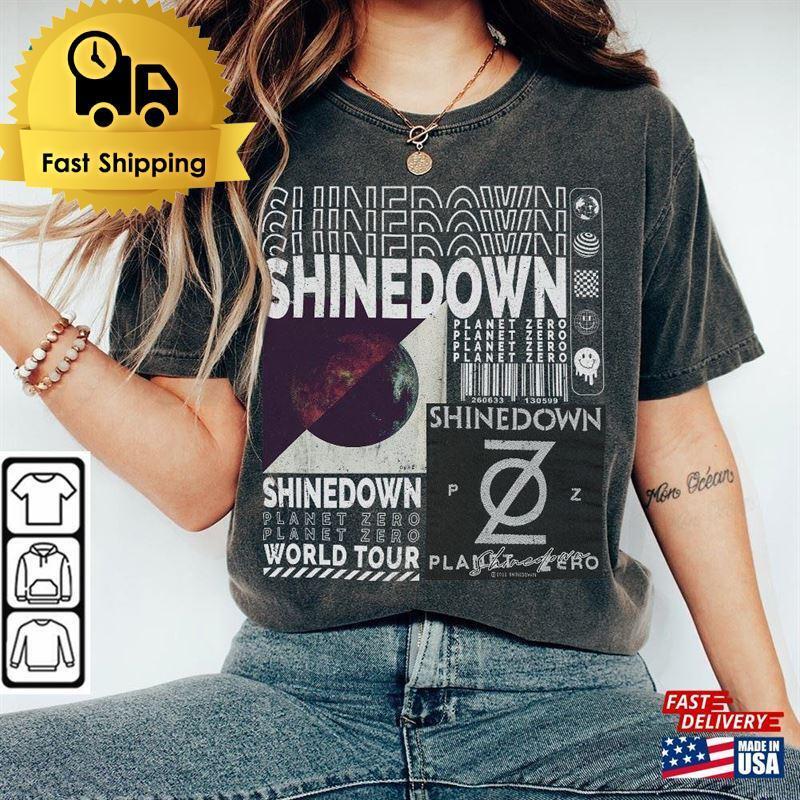 Shinedown Music Shirt Merch Revolutions Live Tour Tickets Tee